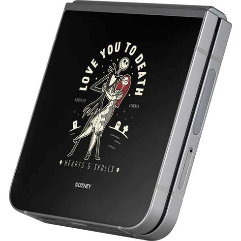 Disney The Nightmare Before Christmas Love You To Death Galaxy Z Flip6 Skin